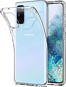 Back Cover Σιλικόνης Διάφανο για Samsung Galaxy A41