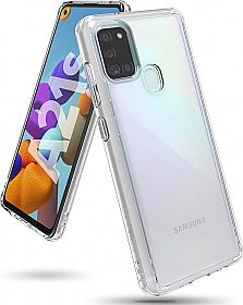 Back Cover Σιλικόνης Διάφανο για Samsung Galaxy A21S