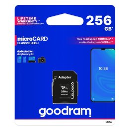 Goodram All in one 256GB micro SD XC UHS-I class 10 memory card