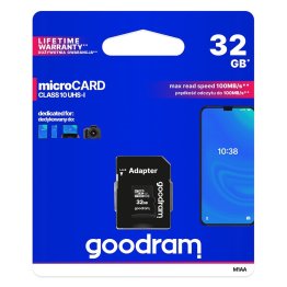 Goodram All in one 32 GB micro SD HC UHS-I class 10 memory card