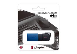Kingston DataTraveler Exodia M 64GB USB 3.2 Stick Blue